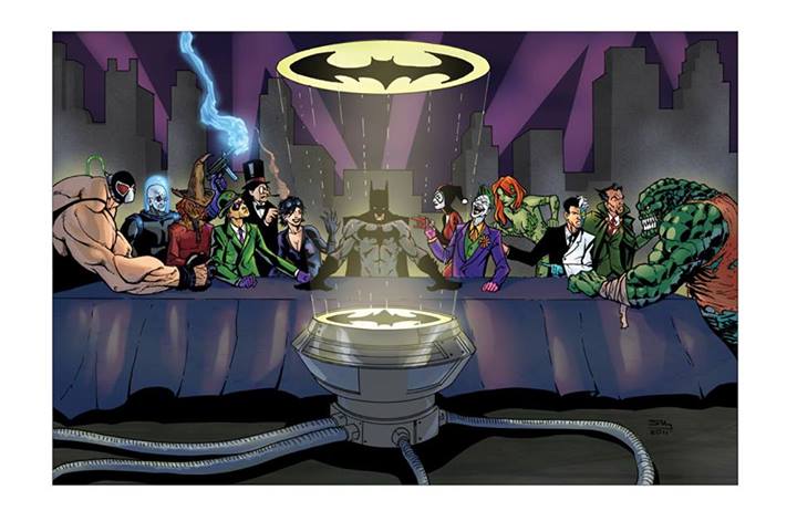 Batman's Last Supper | Epic Geekdom