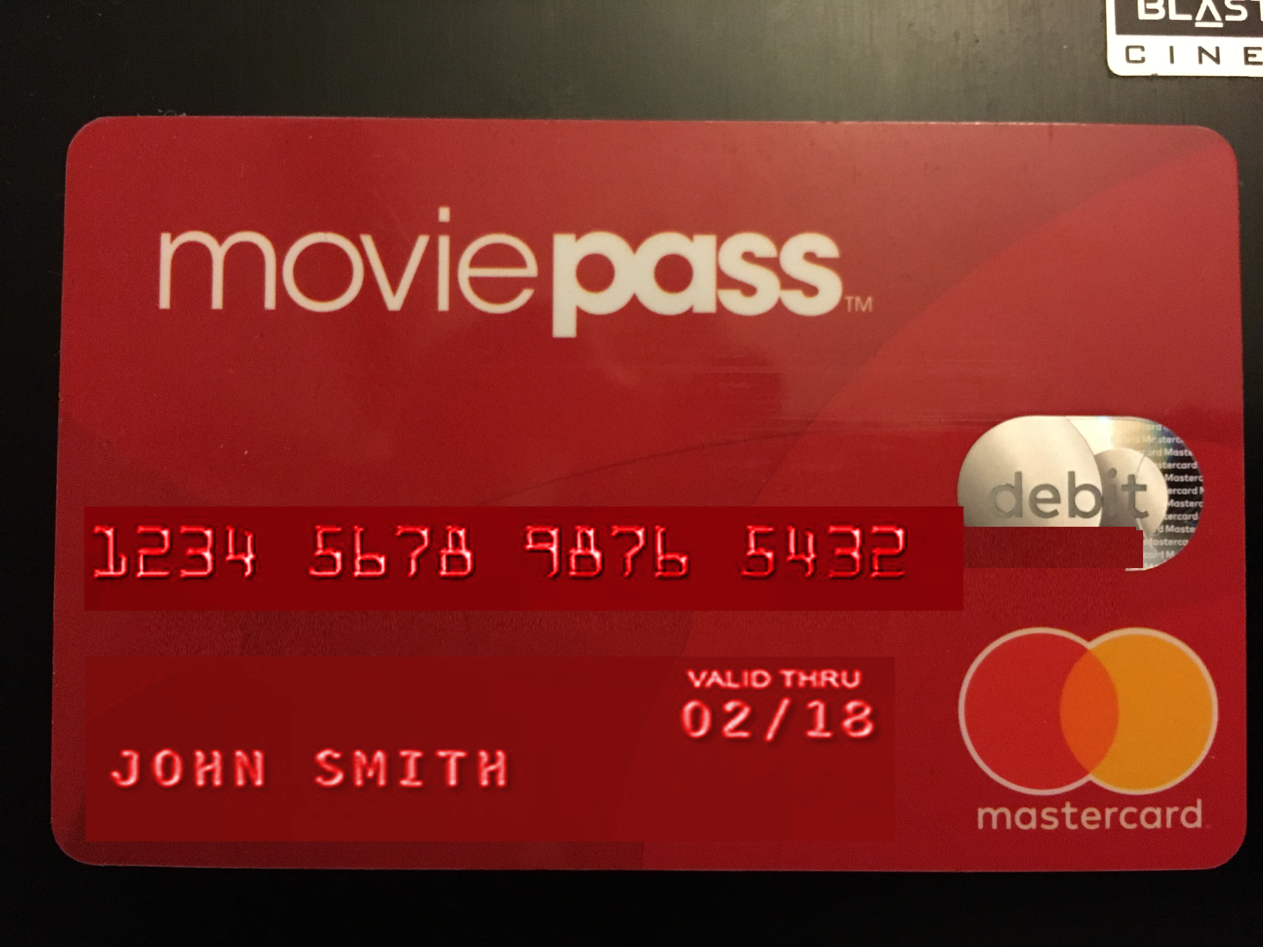 MoviePassCard